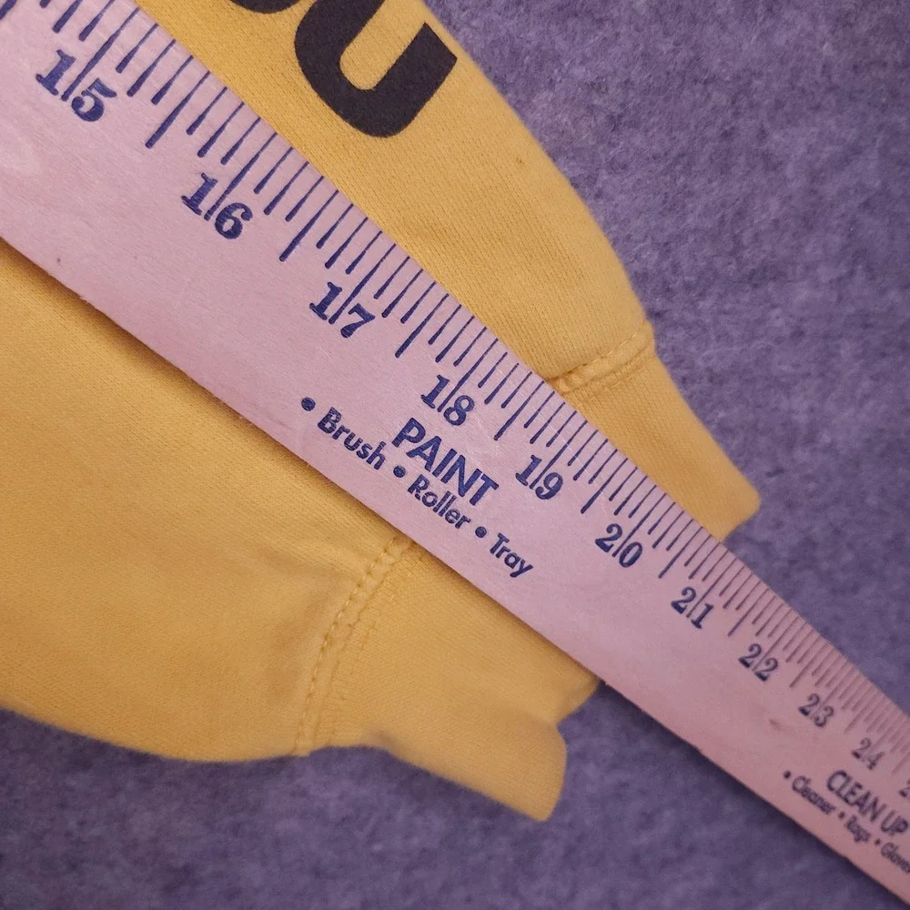 Yours Truly Yellow Phora I Think I Love You Rose Graphic Hoodie Men L Rare‎ Flaw
